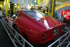 A Ferrari 250 GTO  of 1962, in the Maranello Rosso Museum in Fulciano, San Marino, 2009.