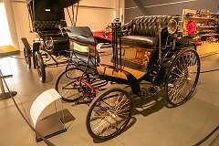 A 1898 Benz Velocipede, at the National Motor Museum in Birdwood, South Australia, 2023.