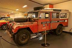 The 1956 Land Rover Series 1, used by the Leyland Brothers to cross Australia from west to east.