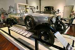 A 1923 Alfa Romeo RLS Sport motor car, that was owned by Launceston businessman, Gordon Fysh.