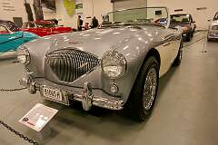 A 1956 Austin-Healey 100/M, a variant of the Austin-Healey 100, National Automobile Museum of Tasmania.