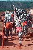 Galiwin'ku, NT, Australia, 1976 - A funeral ceremony on Elcho Island, north Arnhem Land.