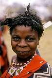 Lobamba, Eswatini, 1970 - A Swazi girl.