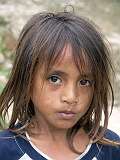Maliana, Timor Leste, 2004 - A small girl from East Timor.