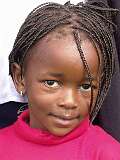 Gordonvale, Queensland, Australia, 2004 - A young Zimbabwean girl, living in Australia.