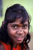 Halls Creek, Western Australia, 1977 - An Aboriginal girl.
