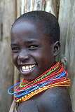 Maralal, Kenya, 1973 - A little Samburu girl.