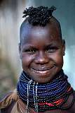 Maralal, Kenya, 1973 - A girl of the Turkana people.