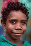Kuranda, Queensland, Australia, 1993 - A Djabugai Aboriginal boy.