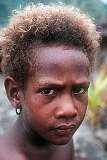 Tahua, Temotu, Solomon Islands, 1983 - A boy of the remote Duff Islands.