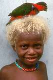 Sulufou, Solomon Islands, 1982 - A girl of Sulufou island, northern Malaita.