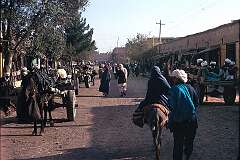 Traffic in the streets of Herat is mostly non-motorised .