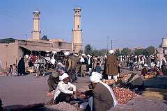 Herat is the centre of the agricultural area around it and farmers trade their produce in the market here.