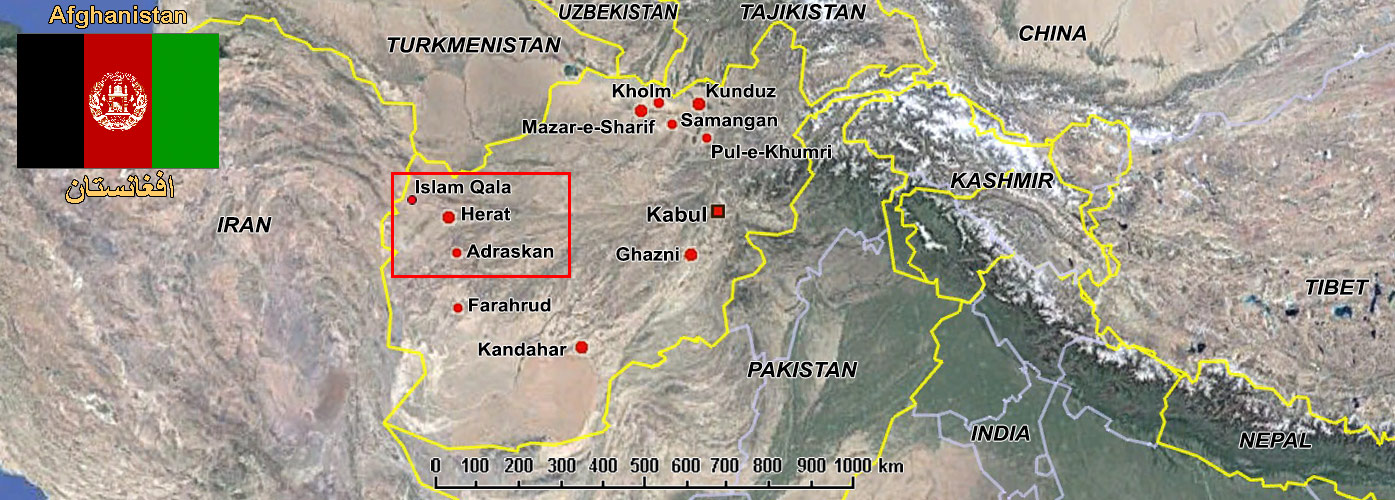 Around Herat, western Afghanistan