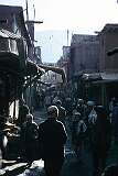A busy street leading towards the old city in Kabul.