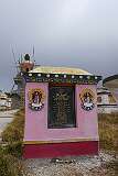 Memorial at the 108 Buddhist Stupas in Mandala Top, consecrated by Guru Tulku Rinpoche, on 24 November 2018.