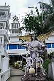 The Catholic Cathedral of St Joseph, consecrated on 9 December 2018 by Bishop John Thomas Kattrukudiyil .