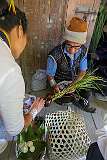 Nada Yami with Mihin Pugang, performing a Donyi Polo ceremony at the rice barn of Tajang Village.