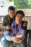 Radhe Appa and his son Radhe Malo, of Tajang Village.