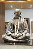 Mahatma Gandhi's Statue, inside Gandhi Mandap, the hilltop monument honouring him on Sarania Hills, Guwahati.