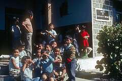 Tibetan kids at their home, donated by Dutch Aid, in the Tibetan Children’s Village.