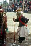 An “old man” in a Tibetan Opera performance.