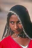 A young woman of Khajuraho.