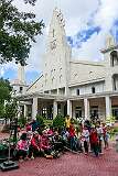 Mizo people at Solomon's Temple, representing a bold and symbolic architectural vision rooted in biblical imagery, Mizo Christian faith, and a dream-inspired mission.