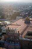 View of the Thayumanavar Temple in the Rockfort complex, Tiruchirappalli. Shiva is worshipped as Thayumanavar in this temple.