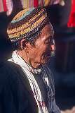A man on the market in Kalimpong.