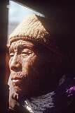 A Tibetan man in the Toy Train.