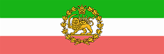 ROYAL FLAG, GUARDED DOMAINS OF IRAN (QAJAR DYNASTY), 1909