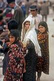 Turkmeni girls of Aqqala.