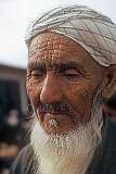 An elderly Turkmeni man of Aqqala.