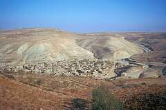 View to a village, 12 kilometres west of Bojnurd, North Khorasan Province.