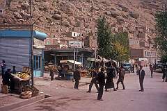 Shahpour Street in Maku, 22 kilometres from the Turkish borde, in a mountain gorge at an altitude of 1,634 metres.