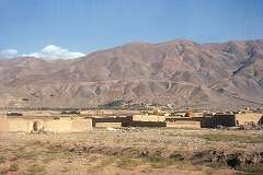 A village along the road to Qazvin, in Qazvin Province, 144 kilometres northwest of Tehran.