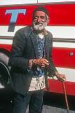 A man of Siah Bisheh with his prayer beads.