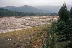 The Chalus river, in Chalus, 141 kilometres north of Tehran.