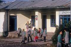 The girls' school in Nowshahr.