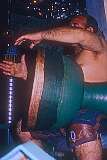The “morshed”, drummer at Zurkhaneh (literally meaning “house of strength”), the traditional gymnasium of urban Persia and adjacent lands.