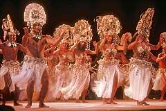 Townsville, Queensland, Australia, 1988 - A dance from Tahiti at the Festival of Pacific Arts.