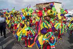 Willemstad, Curaçao, 2016 - Children's Parade in one of the largest Carnival spectacles of the Caribbean.