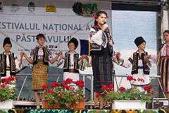 Ciocănești, Bukovina, Romania, 2018 - Traditional songs and dances at the National Trout Festival.