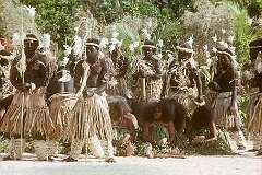 Rarotonga, Cook Islands, 1992 - The Legend of Cepenehe and Hlemu sesë from Wet, on the island of Drehu (Lifou), New Caledonia.