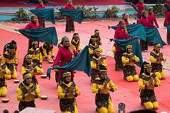 Danau Kerinci, Jambi, Sumatra, Indonesia, 2017 - Traditional dancing at the Festival of Danau Kerinci.