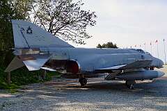 A McDonnell F-4D Phantom jet of the R.O.K. Air Force at the Gangneung Unification Park, just north of Jeongdongjin, Korea, 2014.