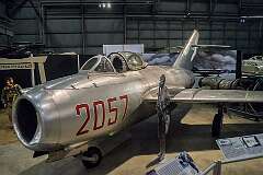 A Mikoyan-Gurevich MiG-15bis of the North Korean Air Force.