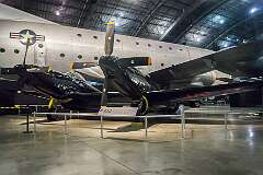 A North American F-82G Twin Mustang, the last propeller-driven fighter acquired in quantity by the USAF.
