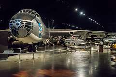 A Convair B-36J Peacemaker, a strategic bomber with intercontinental range.
